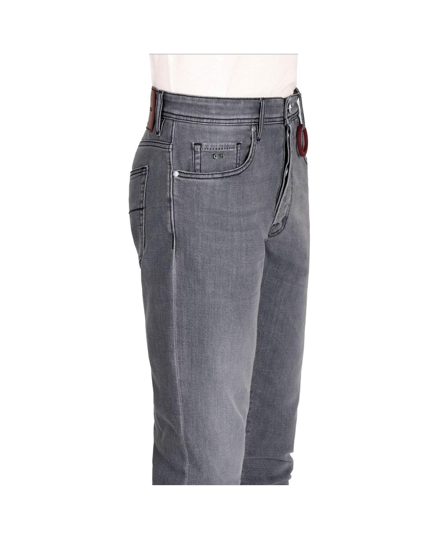 Tramarossa Men's Gray Cotton Jeans & Pant - W34 US