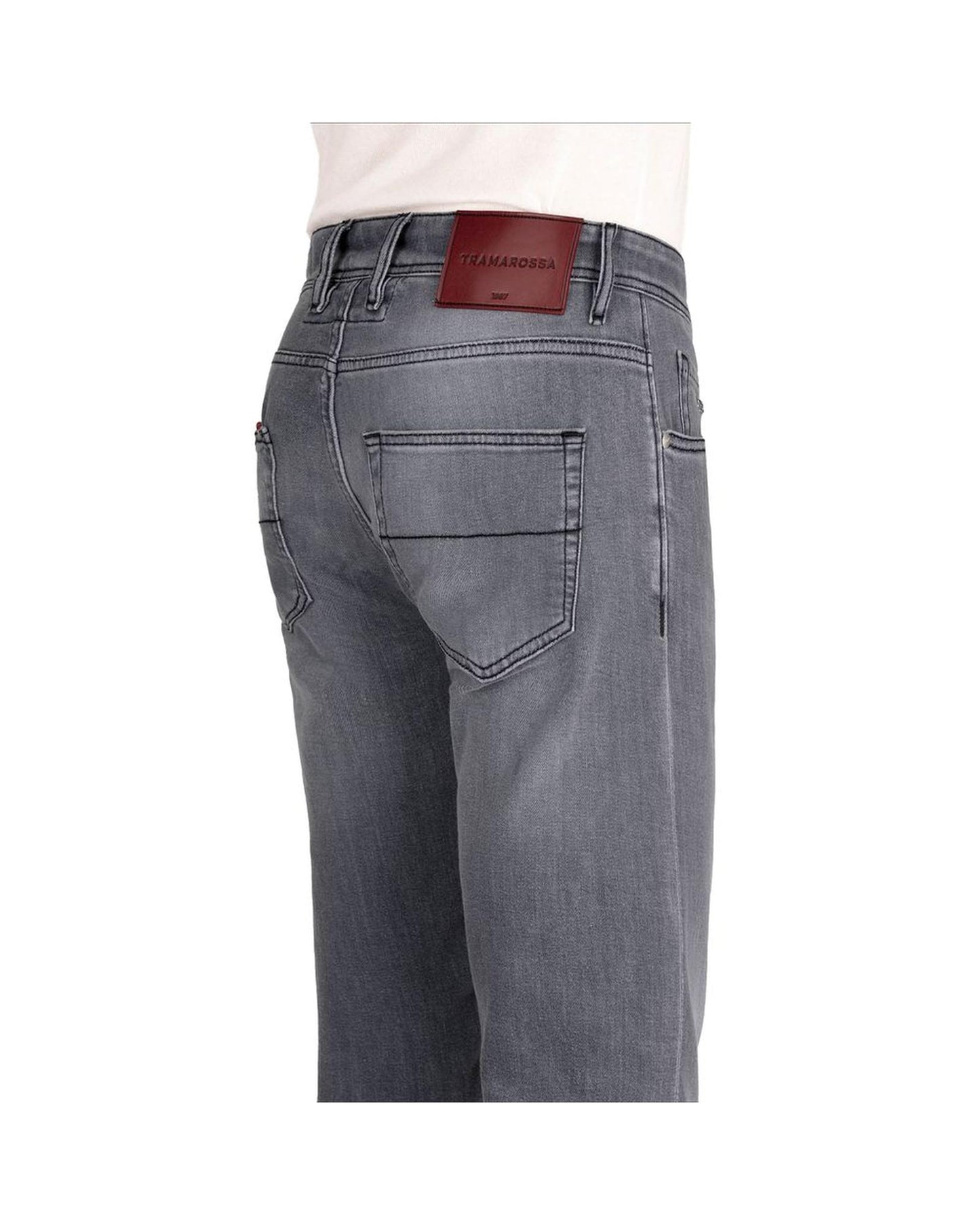 Tramarossa Men's Gray Cotton Jeans & Pant - W34 US