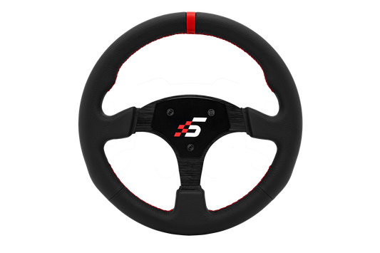 Simagic Round 330mm Steering Wheel - Leather (P-330R)