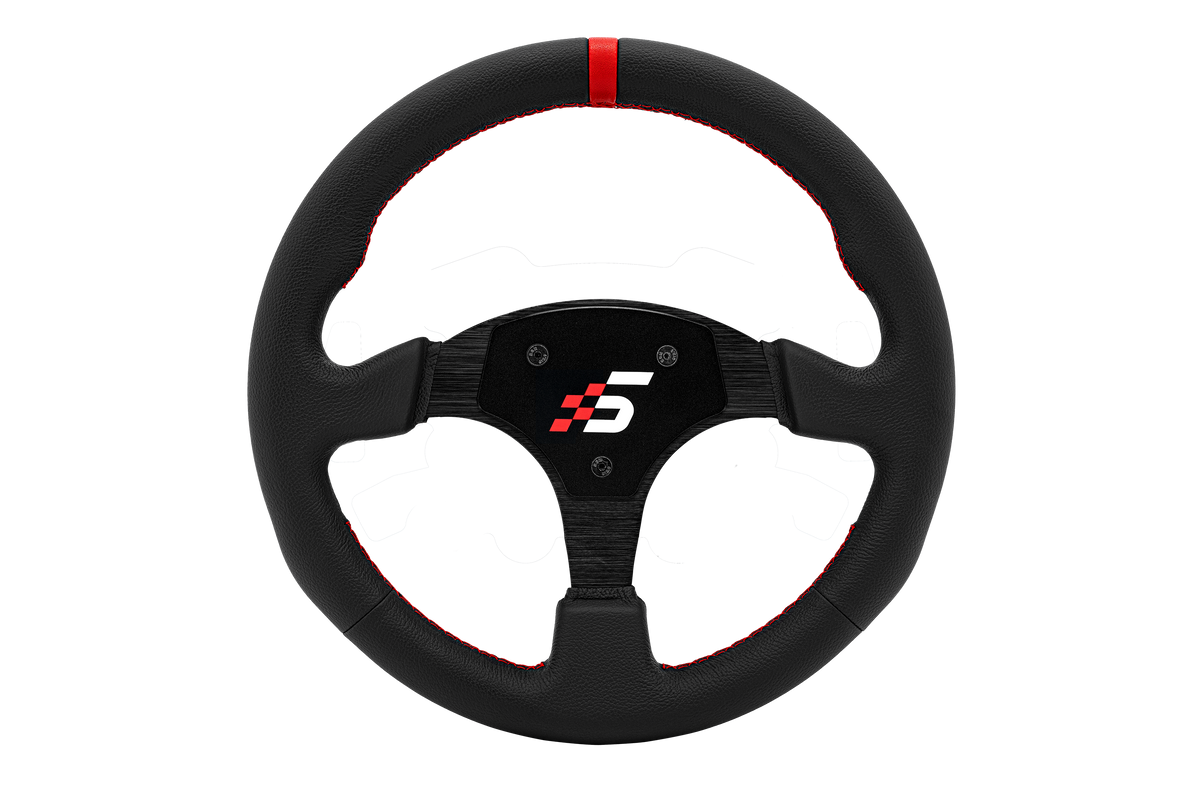 Simagic NEO X Hub with Alpha EVO Pro 18nm Wheel Base and Leather Steering Wheel