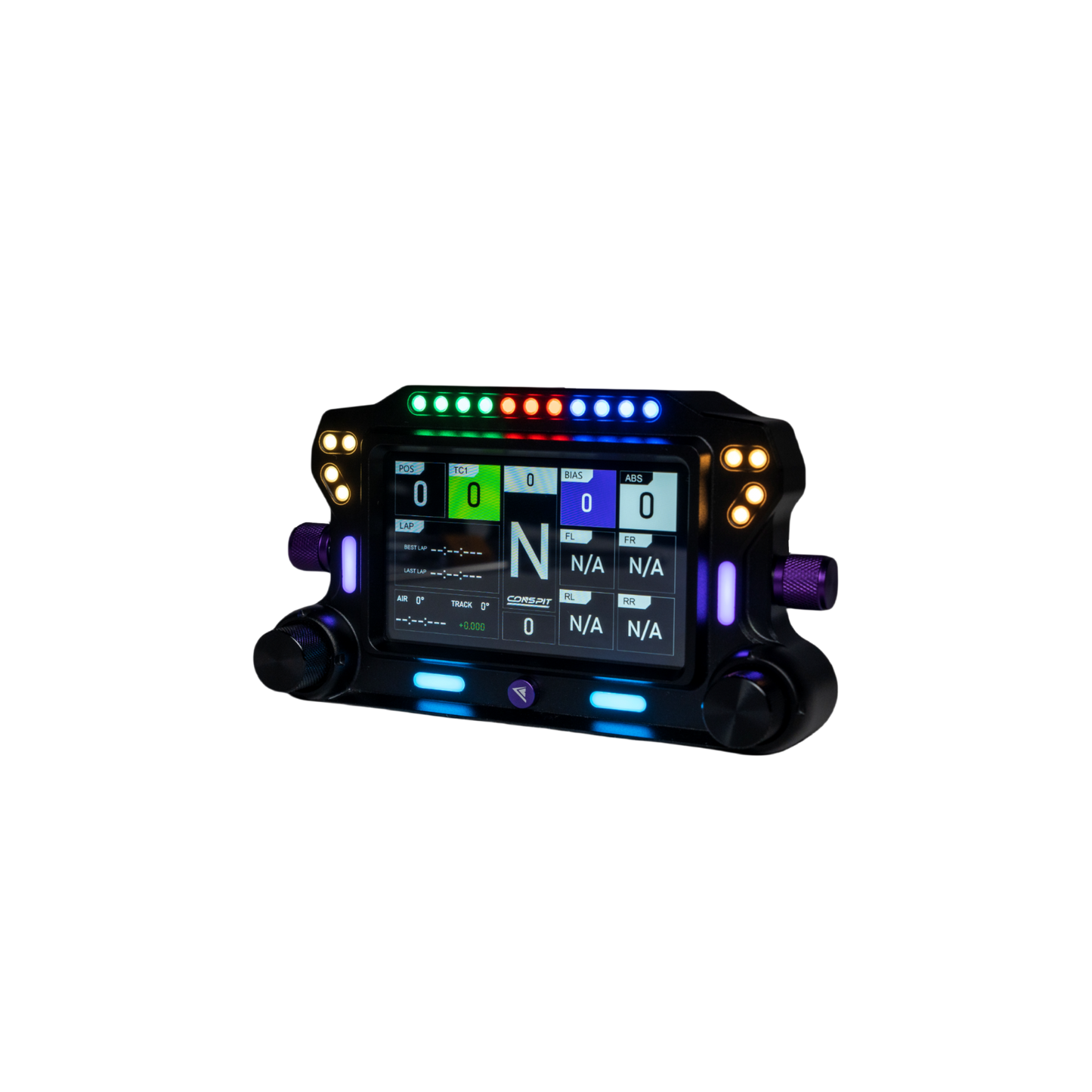 Conspit CSD SimHub Dashboard – 5″ IPS Race Display with RGB Alerts