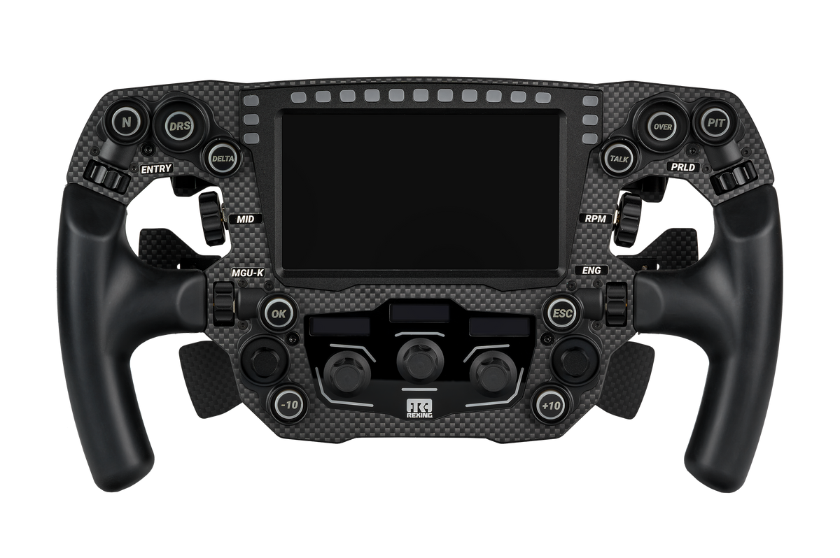 REXING FORMULA MAYARIS 2 CARBON FIBER FORMULA STEERING WHEEL (4 PADDLE VERSION)